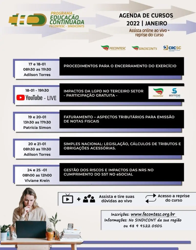 cursos janeiro