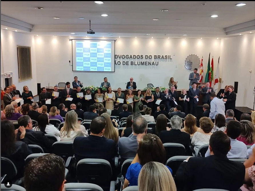 Posse de Diretoria do Sescon Blumenau