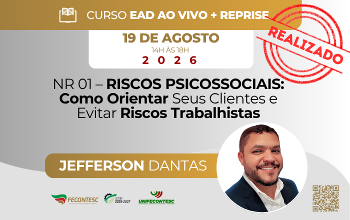 NR-01 – RISCOS PSICOSSOCIAIS – Como Orientar Seus Clientes e Evitar Riscos Trabalhistas