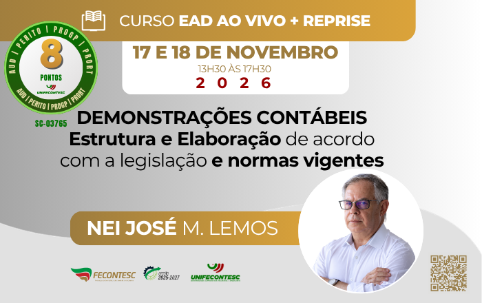 DEMONSTRAÇÕES CONTÁBEIS Estrutura e Elaboração de acordo com a legislação e normas vigentes