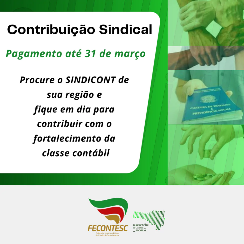 contribuição sindical