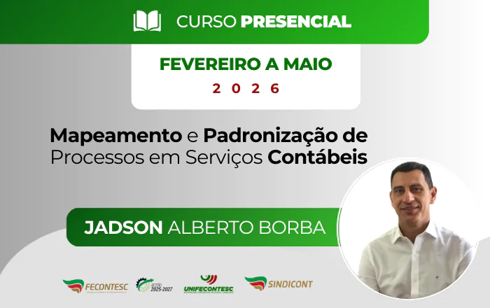 Mapeamento e Padronização de Processos em Serviços Contábeis