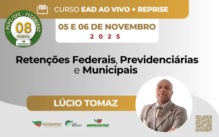 Retenções Federais, Previdenciárias e Municipais