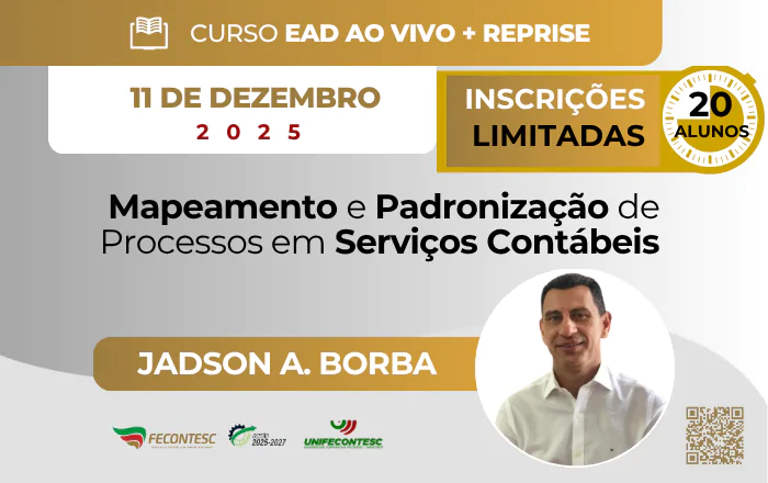 Mapeamento e Padronização de Processos em Serviços Contábeis