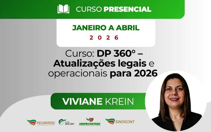 Curso: DP 360° – Atualizações legais e operacionais para 2026