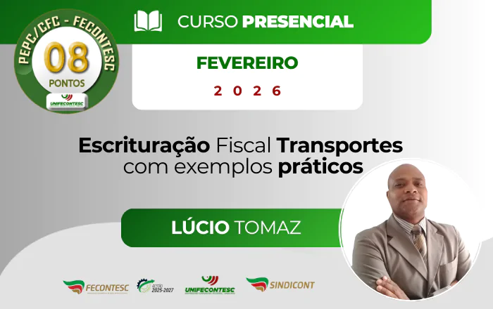 Escrituração Fiscal – Transportes com exemplos práticos